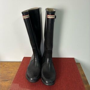 Hunter Classic Black Waterproof Boots